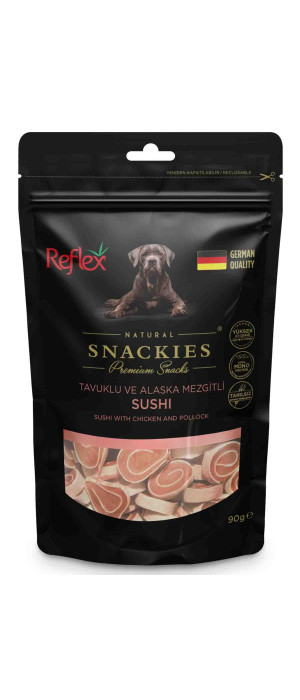 REFLEX SNACKIES TAVUKLU VE BALIKLI SUSHI 90 G - 16'LI